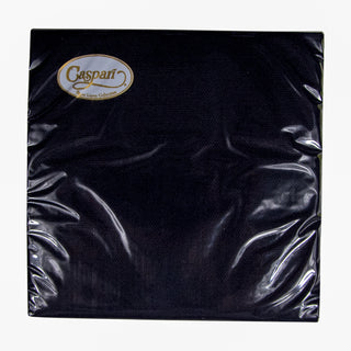 Paper Linen Black Napkin Solid Airlaid Cocktail-15 In