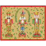 Nutcracker Christmas C-Sized Blank Christmas Card Pack in Cello - 5 Cards & 5 Envelopes