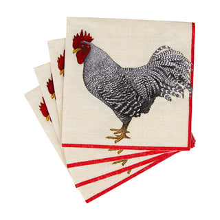 Le Coq Ivory Napkin Cocktail