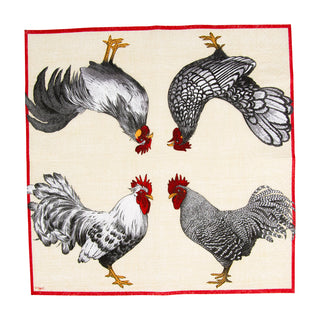 Le Coq Ivory Napkin Cocktail