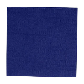 Paper Linen Navy Blue Napkin Solid Airlaid Cocktail-15 In