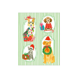 Presenting Pets Petite Boxed Christmas Cards - includes 15 cards & envelopes