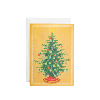 Shining Christmas Tree Small Boxed Christmas Cards - includes 15 cards & envelopes