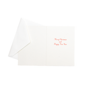 Shining Christmas Tree Small Boxed Christmas Cards - includes 15 cards & envelopes