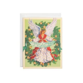 Angel Peace Wreath Classic Boxed Christmas Cards - includes 15 cards & envelopes