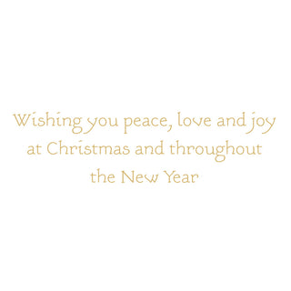 Angel Peace Wreath Classic Boxed Christmas Cards - includes 15 cards & envelopes