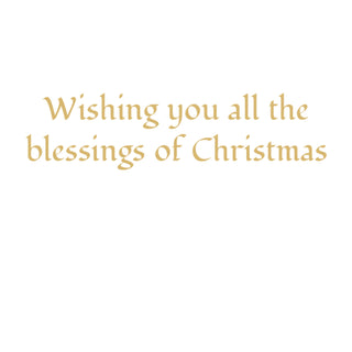 Manger Scene Petite Christmas Cards - includes 5 cards & envelopes