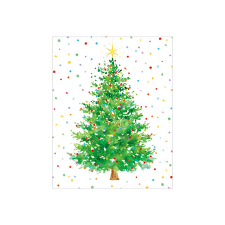 Dotted Tree Petite Christmas Cards - includes 5 cards & envelopes