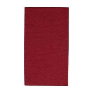 Paper Linen Cranberry Guest Towels Solid Airlaid - 12 In
