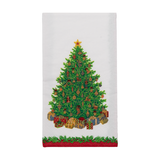 Christmas Tree Guest Towels - includes 15 Guest Towels