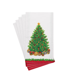 Christmas Tree Guest Towels - includes 15 Guest Towels