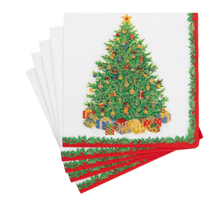 Christmas Tree Luncheon Napkins - includes 20 Luncheon Napkins