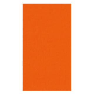 Tangerine-Paper Linen Guest Towels Solid Airlaid - 12 In