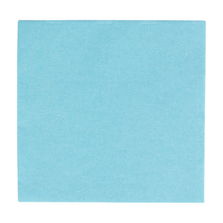 Robin's Egg-Paper Linen Napkin Solid Airlaid Cocktail-15 In