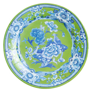 Green And Blue Plate Dinner Plates