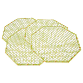 Trellis Paper Placemats Octagon 12-In
