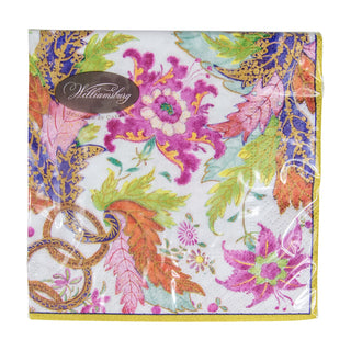 Tobacco Leaf Ivory Napkin Cocktail