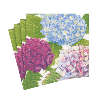 Hydrangea Garden Blue Napkin Luncheon