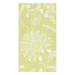 Trailing Floral Pale Green Guest Towel