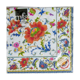 Chinese Ceramic White Napkin Cocktail