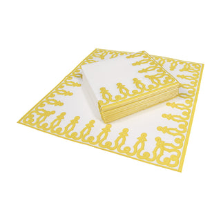 Dessin Passementerie Dijon-Ppr Lin Napkin Airlaid Cocktail-15 In