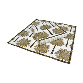 Grand Palms Black Napkin Luncheon
