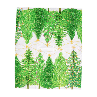 Christmas Trees With Lights Guest Towel