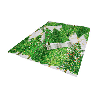 Christmas Trees With Lights Guest Towel