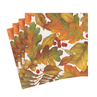 Autumn Leaves 2 Napkin Cocktail