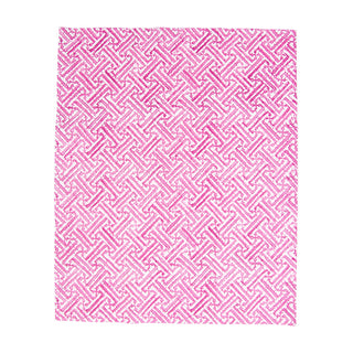 Fretwork Fuchsia Guest Towel - package of 15