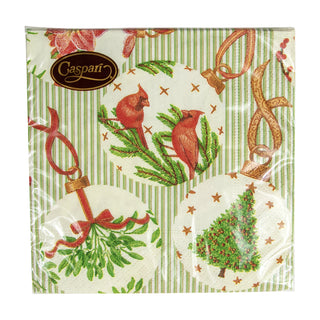 Botanical Ornaments Napkin Cocktail