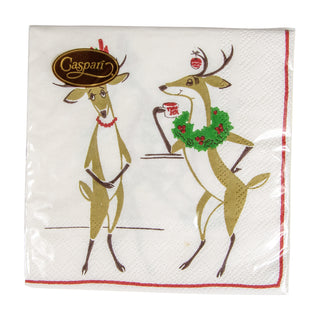 Mistletoe Meets Toddy Napkin Cocktail