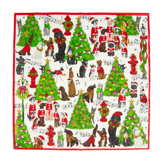 Caroling Pets Napkin Luncheon