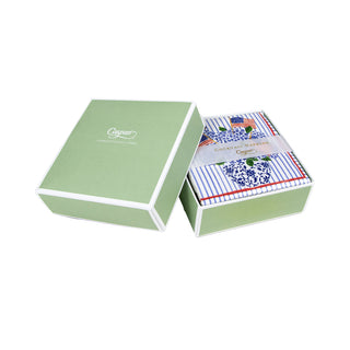 Flags And Hydrangeas  Napkin Box Cocktail - 40 per box