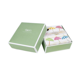 Beach Umbrellas  Napkin Box Cocktail - 40 per box