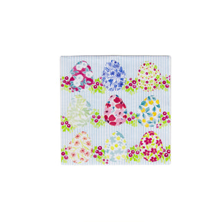 Floral Easter Eggs  Napkin Box Cocktail - 40 per box