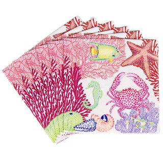 Under The Sea Napkin Cocktail