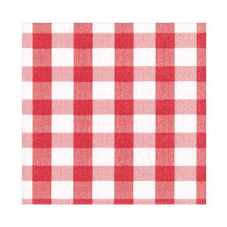 Gingham Red Napkin Luncheon
