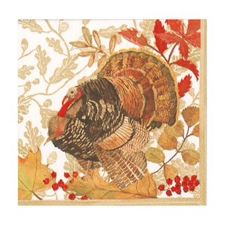Woodland Turkey Napkin Luncheon