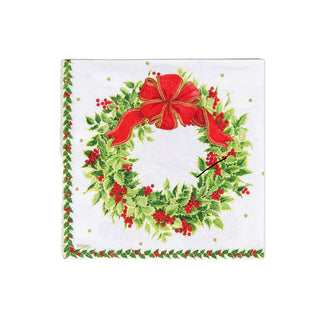 Jolly St. Nick Napkin Cocktail