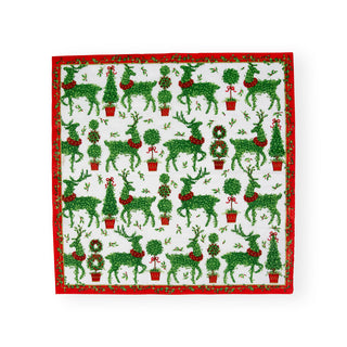 Animal Topiaries Napkin Luncheon