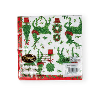 Animal Topiaries Napkin Luncheon