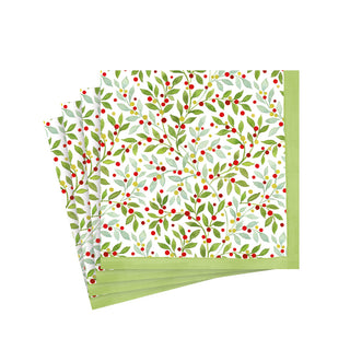 Twining Greenery Napkin Cocktail