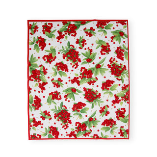 Christmas Berry Red Guest Towel
