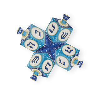Dreidel--Die-Cut Napkin Airlaid Luncheon D-Cut 15 In