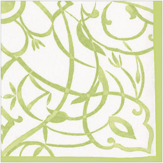 Algarve Moss-Paper Linen Napkin Airlaid Dinner-12 In
