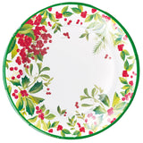 Holly Chintz White Dinner Plates - 8 Per Package