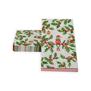 Jingle Elves Guest Towel