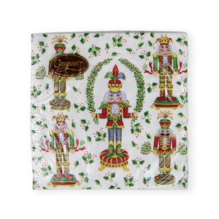 Nutcracker Christmas Napkin Cocktail
