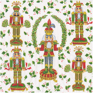 Nutcracker Christmas Napkin Dinner - 20 Per Package